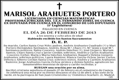 Marisol Arahuetes Portero